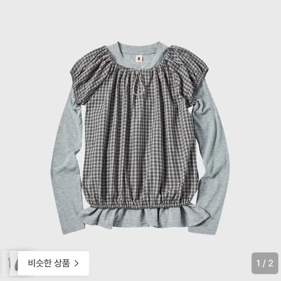 꼬모니노즈 블라우스