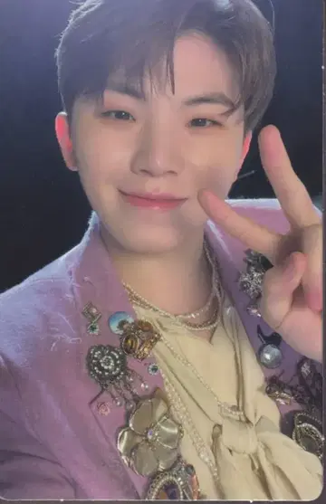 SEVENTEEN FACE THE SUN WOOZI 트레이딩 카드