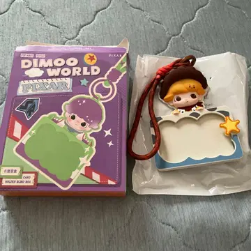 POP MART DIMOO WORLD PIXAR 우디 카드 홀더
