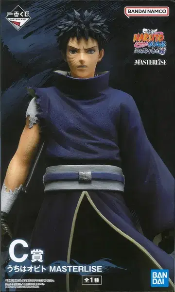 BANDAI SPIRITS 제일복권 NARUTO-나루토- 질풍전 마음을 비추는 붉은 눈 C상 우치하 오비토 MASTERLISE