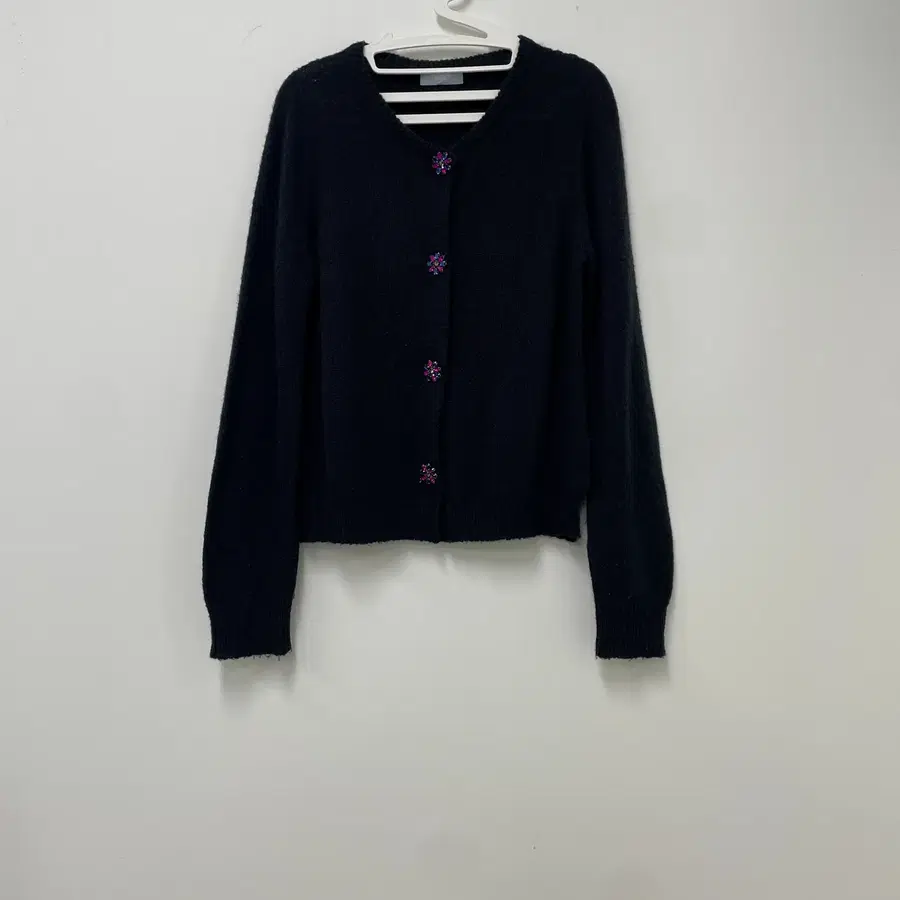 일본 FREE'S SHOP 쥬얼 플라워 가디건 M