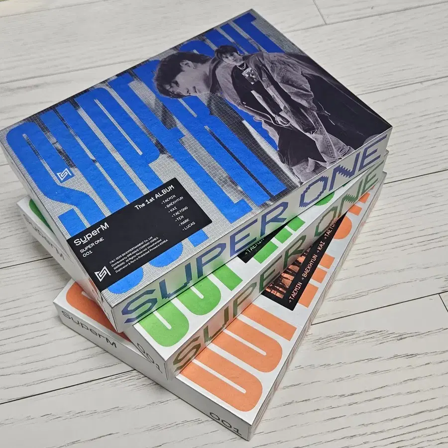 [최종가격] SuperM 슈퍼엠 SUPER ONE 앨범 3종 일괄