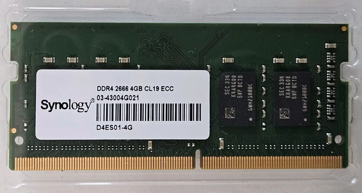 시놀로지 D4ES01-4G 4GB ECC SODIMM