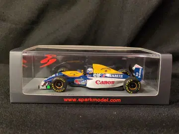 Spark model 1/43 Williams FW15C No.2 Winner French GP 1993 Alain Prost
