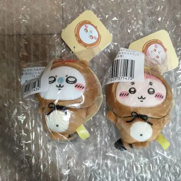 너구리다몽 복권 모몽가 헌책방 게쨩 2체 세트 치이카와 (먼작귀)