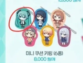 미쿠 키링