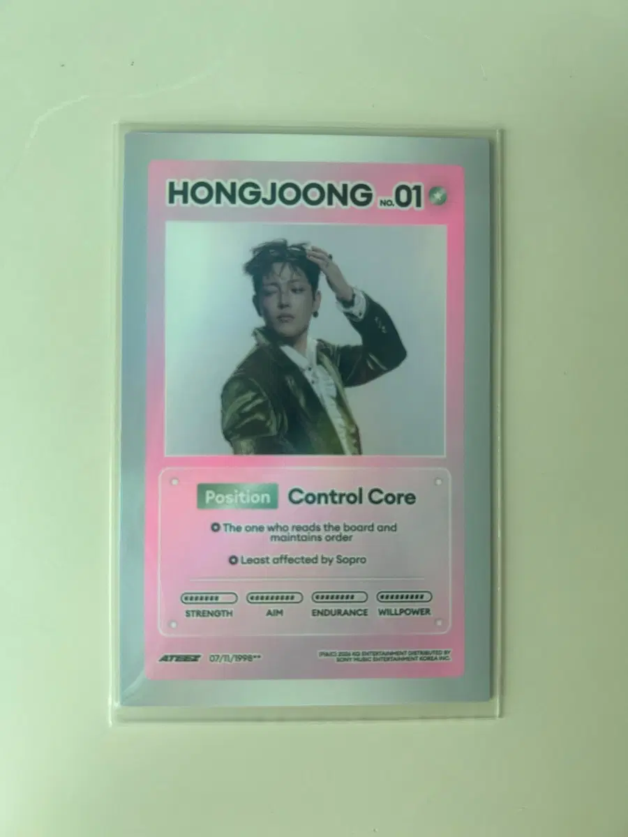 에이티즈 골든아워 part 5 포카 홍중
