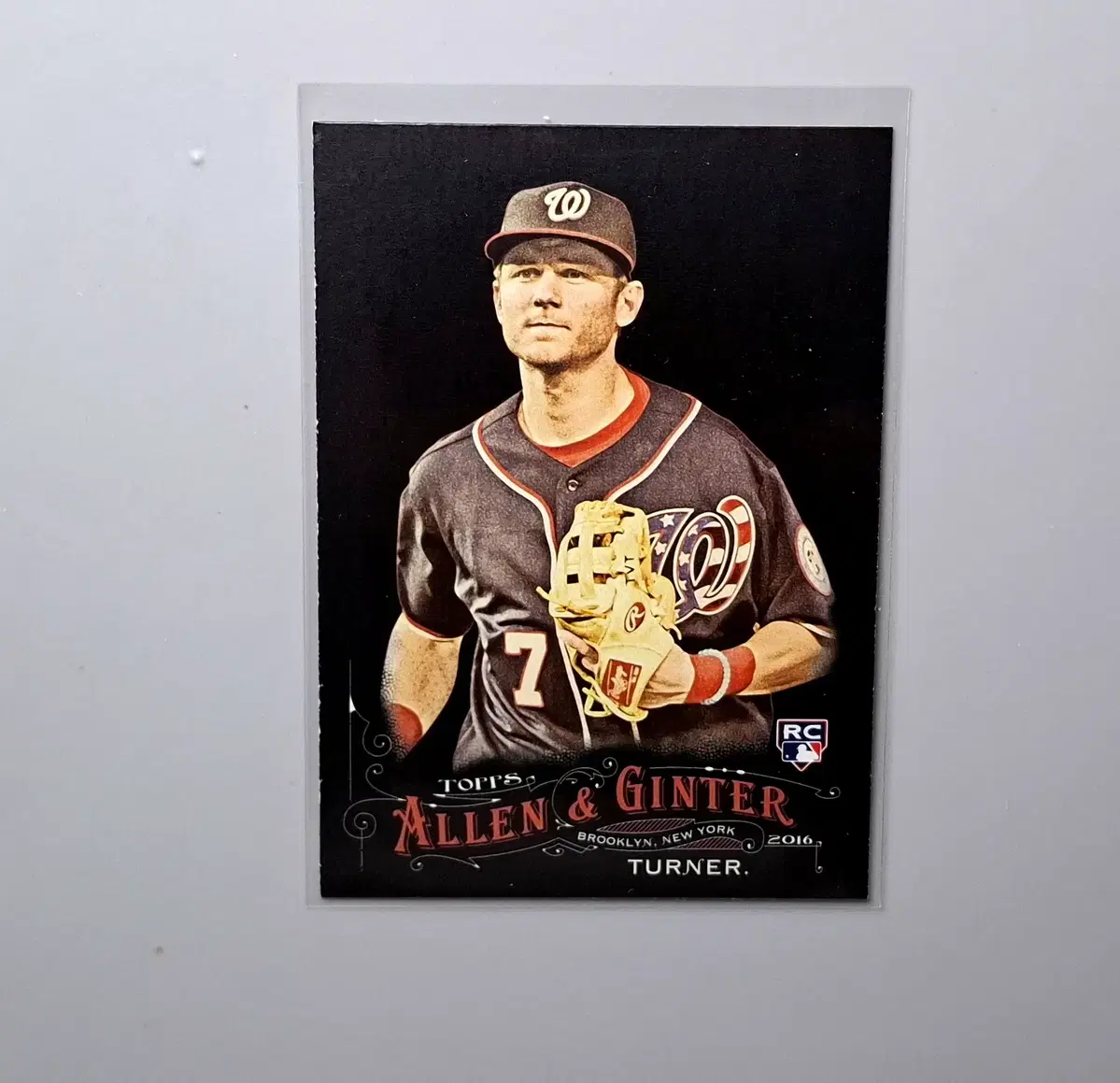 MLB 트레아 터너 루키카드 탑스 알렌긴터 X 온라인판