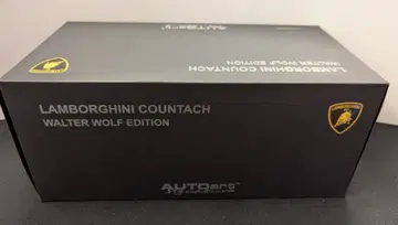 AUTOart 1/18 SIGNATURE LAMBORGHINI COUNTACH WALTER WOLF EDITION BLUE 74652
