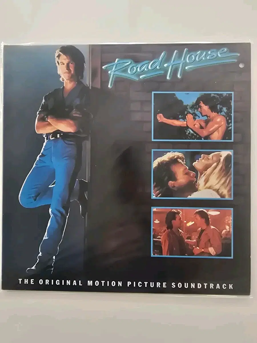 로스하우스 OST LP/ Road House The Original Motion Picture Soundtrack/ 가사집 있음/ MINT