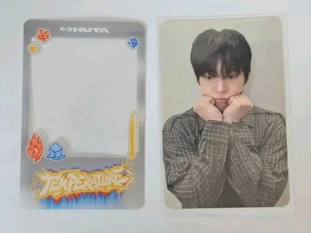 비투비 이민혁 HUTA icy&spicy 팝업스토어 음료 포카
