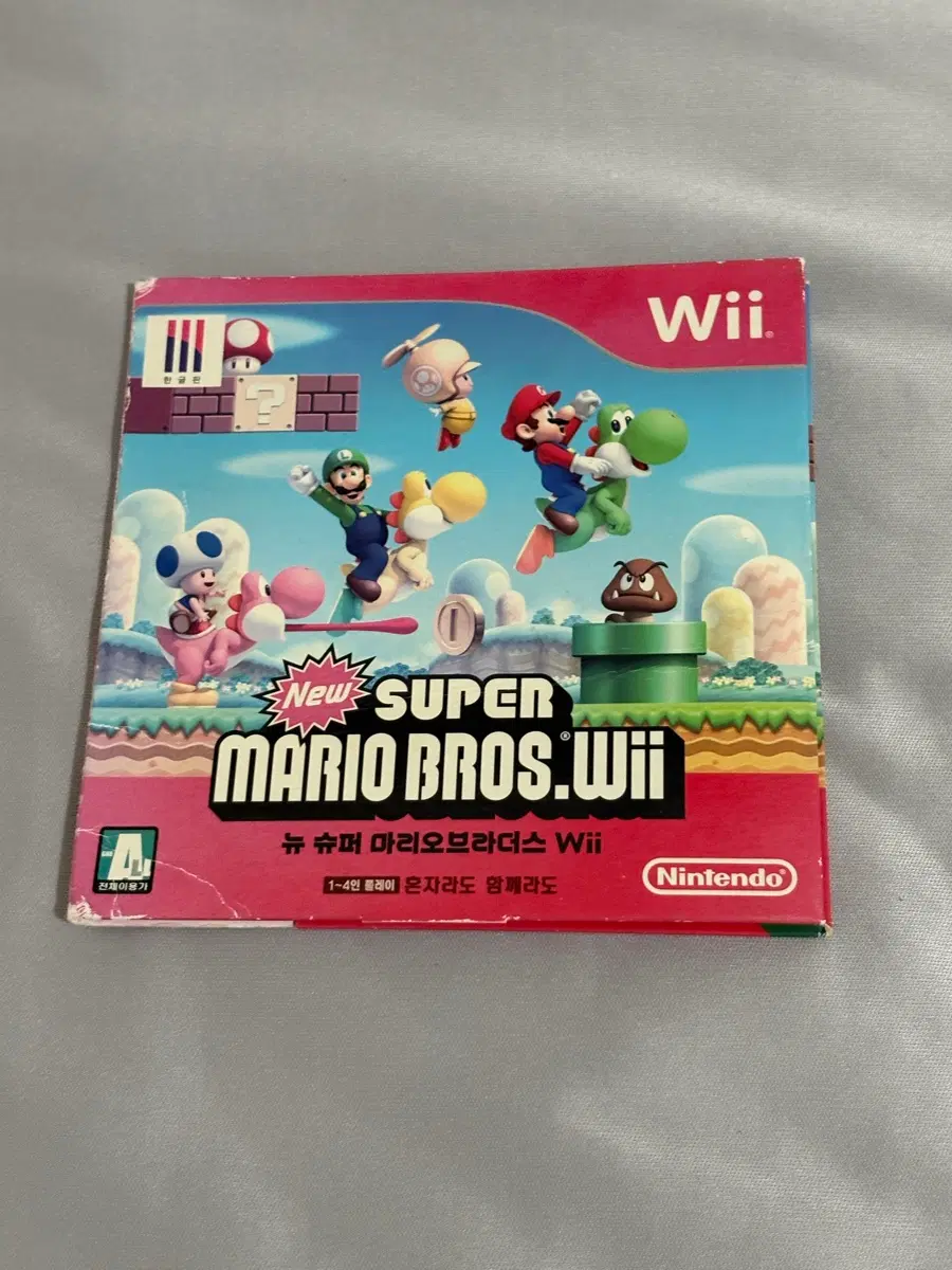 닌텐도 wii 뉴 슈퍼마리오브라더스 wii 판매합니다