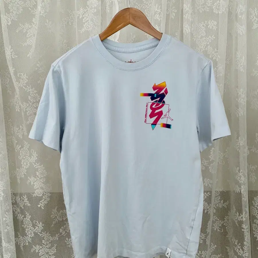 XL) 조던 x 자이언 시즈널 티셔츠 하프 블루