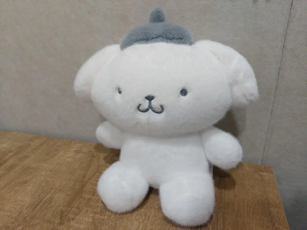 (새상품)산리오 폼폼푸린 모노톤 봉제인형 25cm