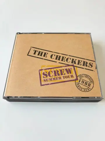 체커즈 노컷반 DVD 1988 SCREW 썸머 투어