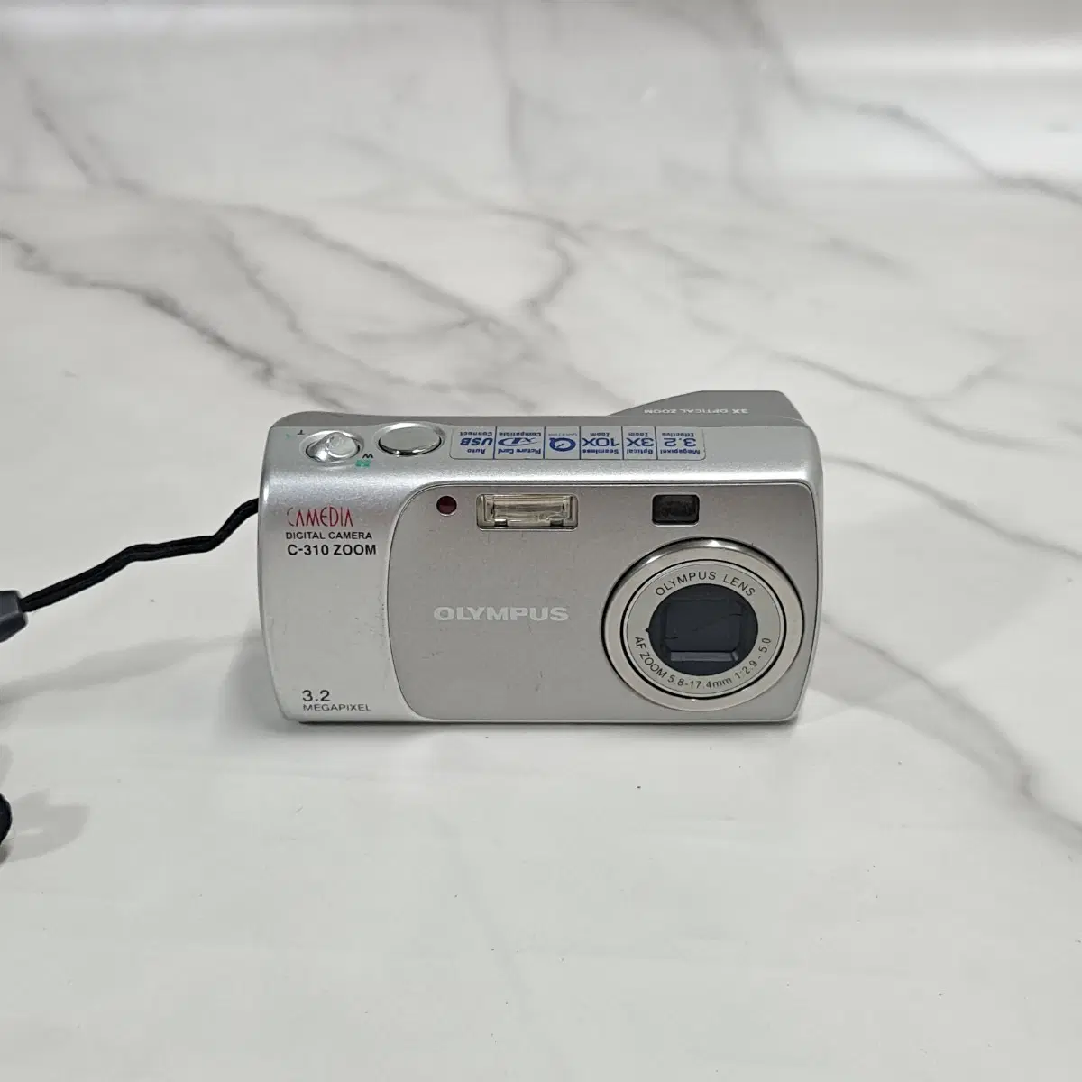 하자있음) 올림푸스 카메디아 C-310 빈티지 카메라
