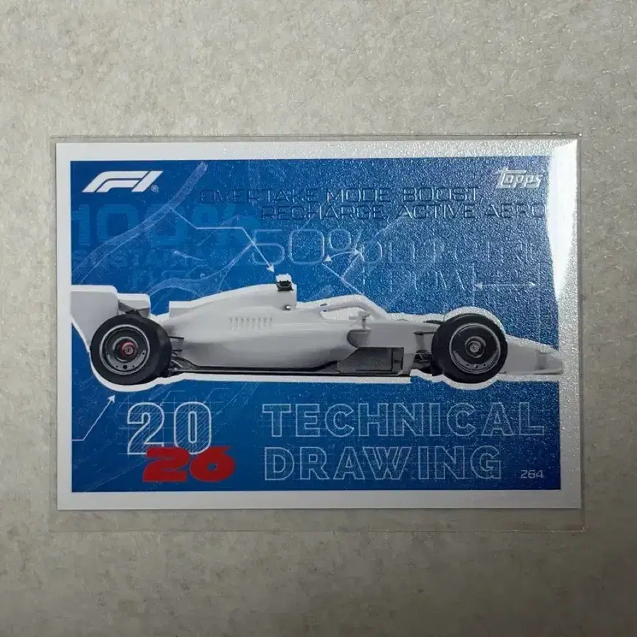 2026 F1 터보어택 탑스 카드