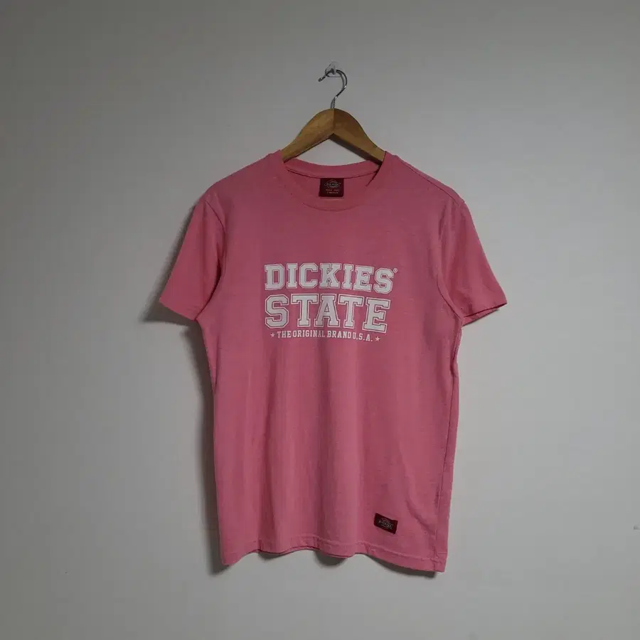 (M) DICKIES 디키즈 반팔 티셔츠 연핑크