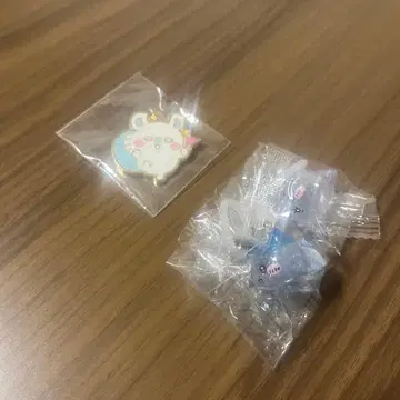 치이카와 파크 1주년 마메마메 피규어 참 마커 하치와레 치이카와
