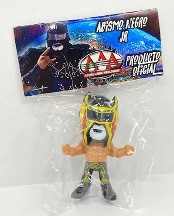 SD 미니 피규어 LUCHA LIBRE WORLDWIDE ABISMO NEGRO JR