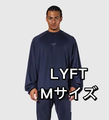 LYFT 리프트 긴팔 티셔츠 M 사이즈 네이비 새상품급