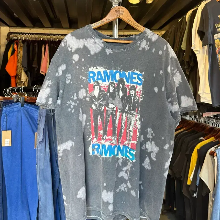 [105]라몬즈 Ramones 락밴드 프린팅 티셔츠