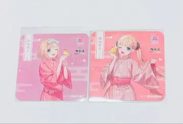 HoneyWorks 극락탕 콜라보 혜택 코스터 나루미 세나 나루미 모나
