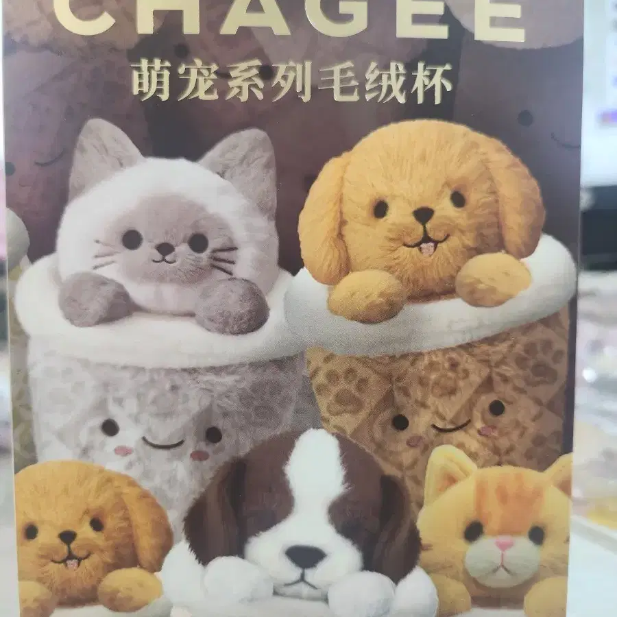 CHAGEE 골든리트리버 블라인드 박스 키링