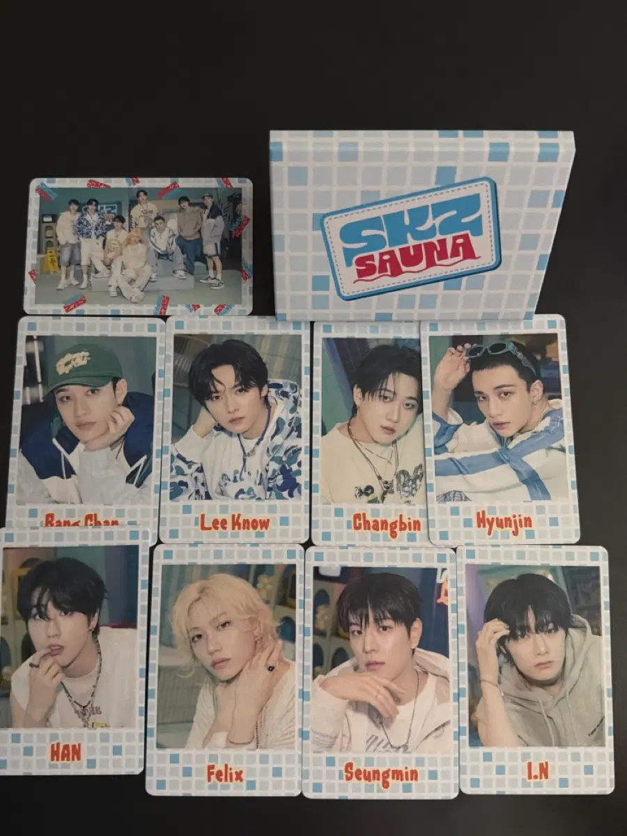 스키즈사우나 스트레이키즈 재팬팝업 포카 세트(매물없음)