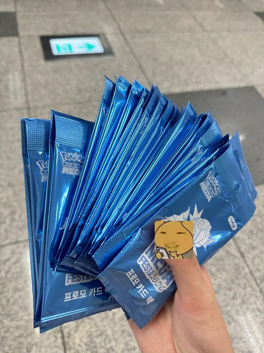 잉어킹카드 미개봉(구매를하다)