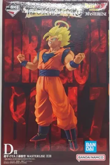 반다이 스피리츠 제일복권 드래곤볼 THE CHRONICLE OF GOKU D상 초사이어인2 손오공 MASTERLISE