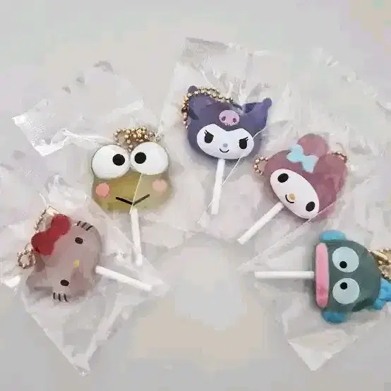 산리오 컬러참 사탕 가챠