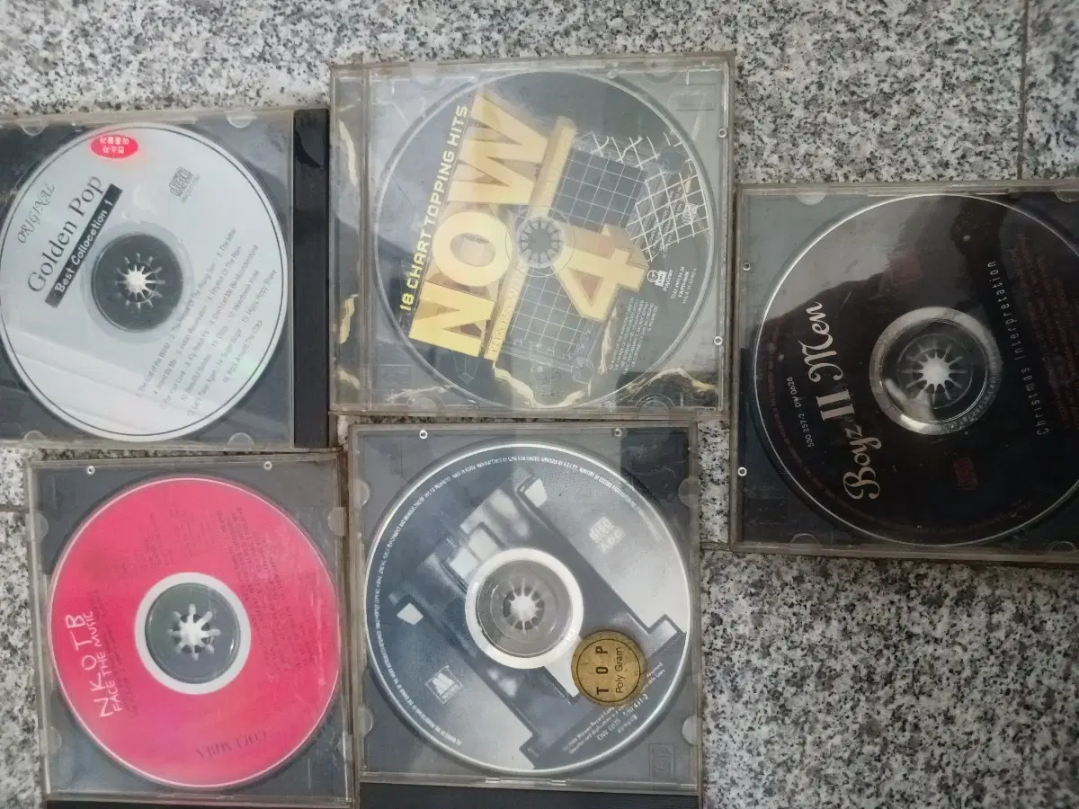 다양한 팝 CD 앨범 일괄 판매 5장