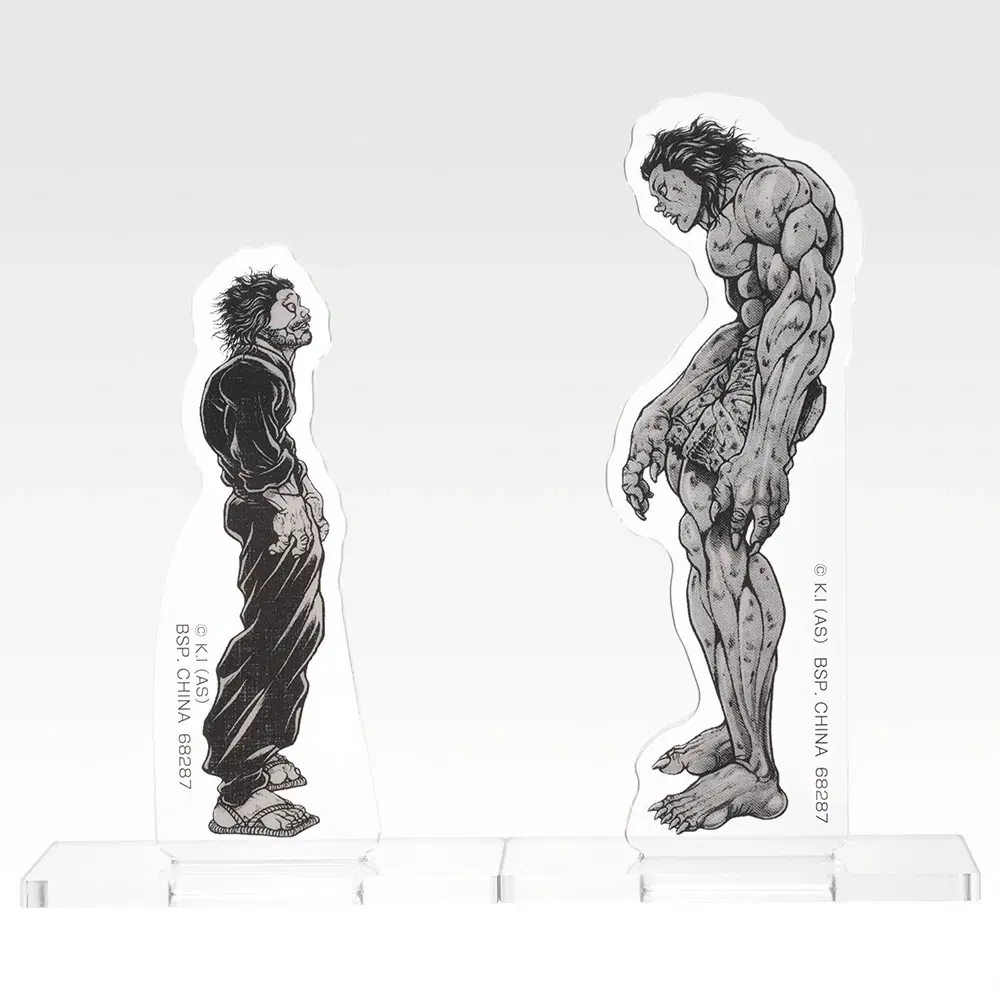 [새상품] 한마바키 제일복권 이치방쿠지 바키 거대한 고동 - G상 아크릴 스탠드 미야모토 무사시 한마 바키