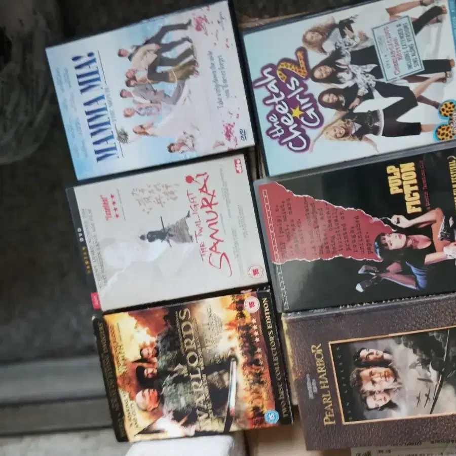 맘마미아! 뮬란 펄하버 펄프픽션 DVD 세트