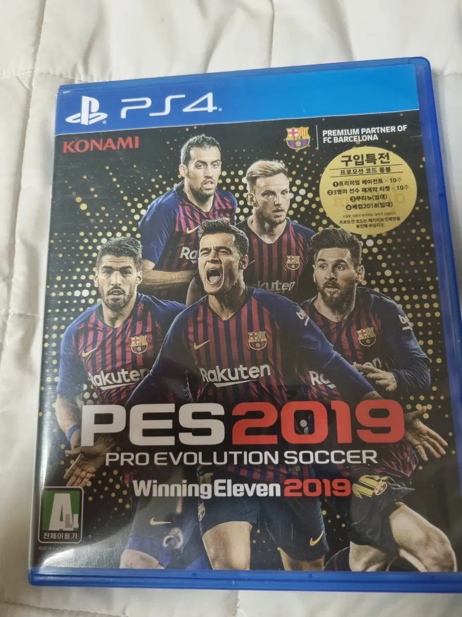 ps4 위닝일레븐 2019 PES