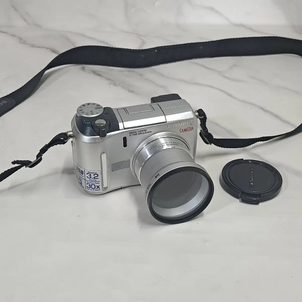 하자있음) 올림푸스 카메디아 C-740 빈티지 카메라