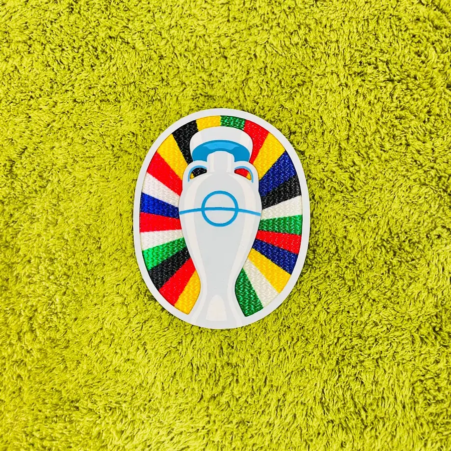 UEFA 유로 2024 패치 EURO 유니폼 실리콘 소재
