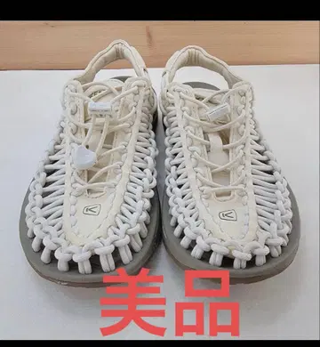 KEEN UNEEK 샌들 화이트 여성용