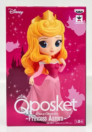 반프레스토 Q posket Disney Characters Princess Aurora 오로라 공주 A/핑크