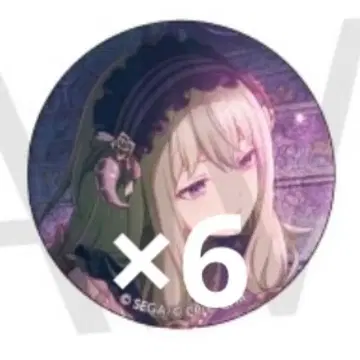 프로세카 글리터 캔뱃지 54B 쿠사나기 네네 6개 세트
