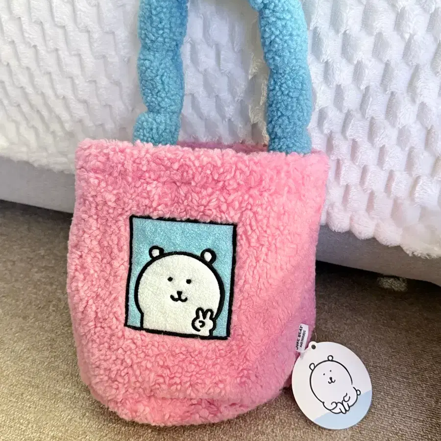 새상품 : 핑크 농담곰 복조리 가방