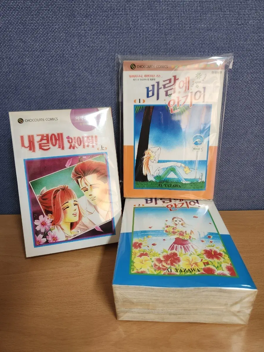야자와 아이 내곁에 있어줘! / 바람에 안기어 초희귀만화