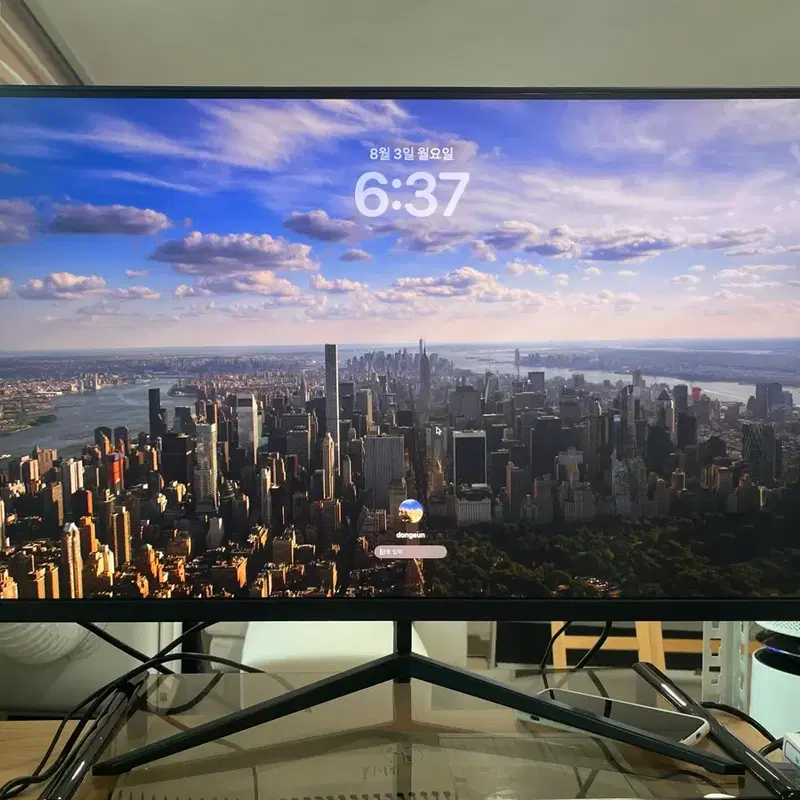 한성 32인치 IPS QHD 75hz 사무용 모니터