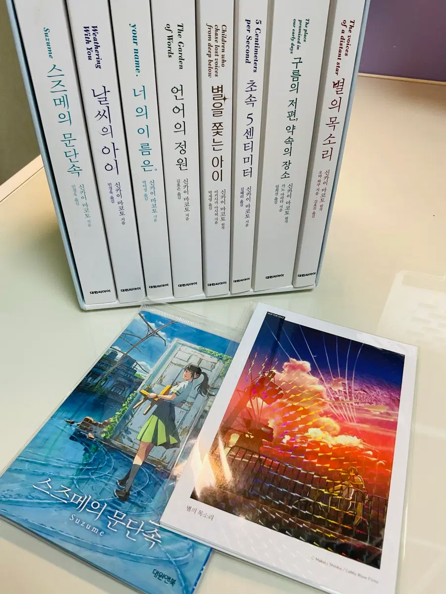 특전)신카이 마코토 소설 세트
