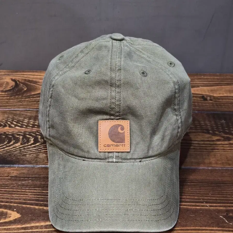 [FREE] 칼하트 Carhartt 오데사 캡 올리브 카키 캔버스 볼캡 2.9