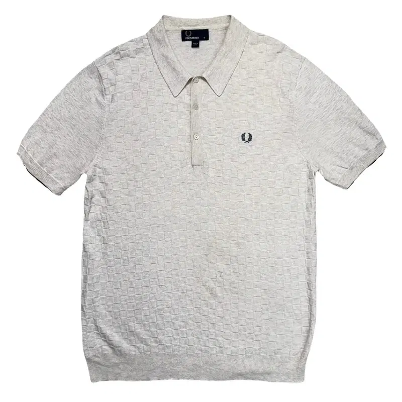 FRED PERRY 클래식 메리노 울 니트셔츠 M