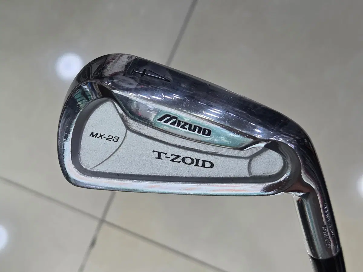 여성용 미즈노 MX-23 T-ZOID 4번 아이언 그라파이트 L 명기 골프채