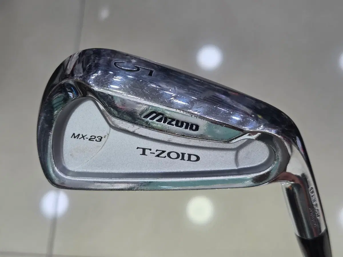 여성용 미즈노 MX-23 T-ZOID 5번 아이언 그라파이트 L 명기 골프채