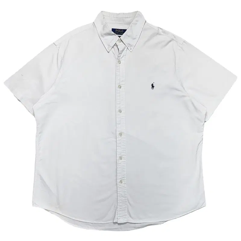 RALPH LAUREN 옥스포드 반팔 셔츠 XL/TG